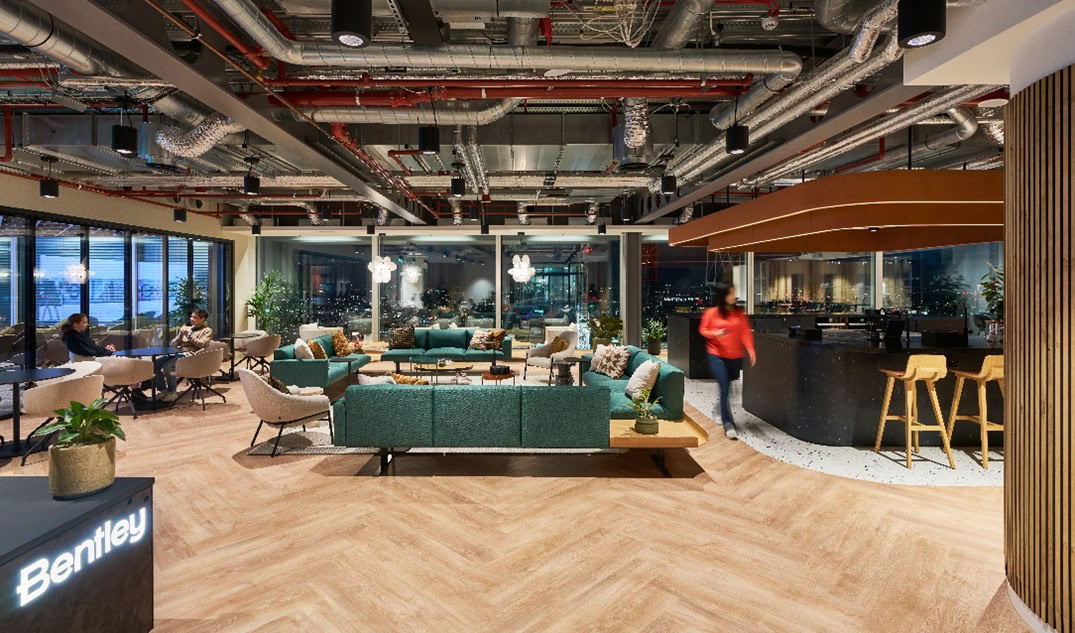 Bentley Systems UK Headquarters, 8 Bishopsgate London. (Image courtesy of Bentley Systems)